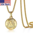 Ожерелье с подвеской в виде буквы инициала для женщин и мужчин, изящная круглая цепочка из нержавеющей стали под золото, подарочное ювелирное изделие, GP418A