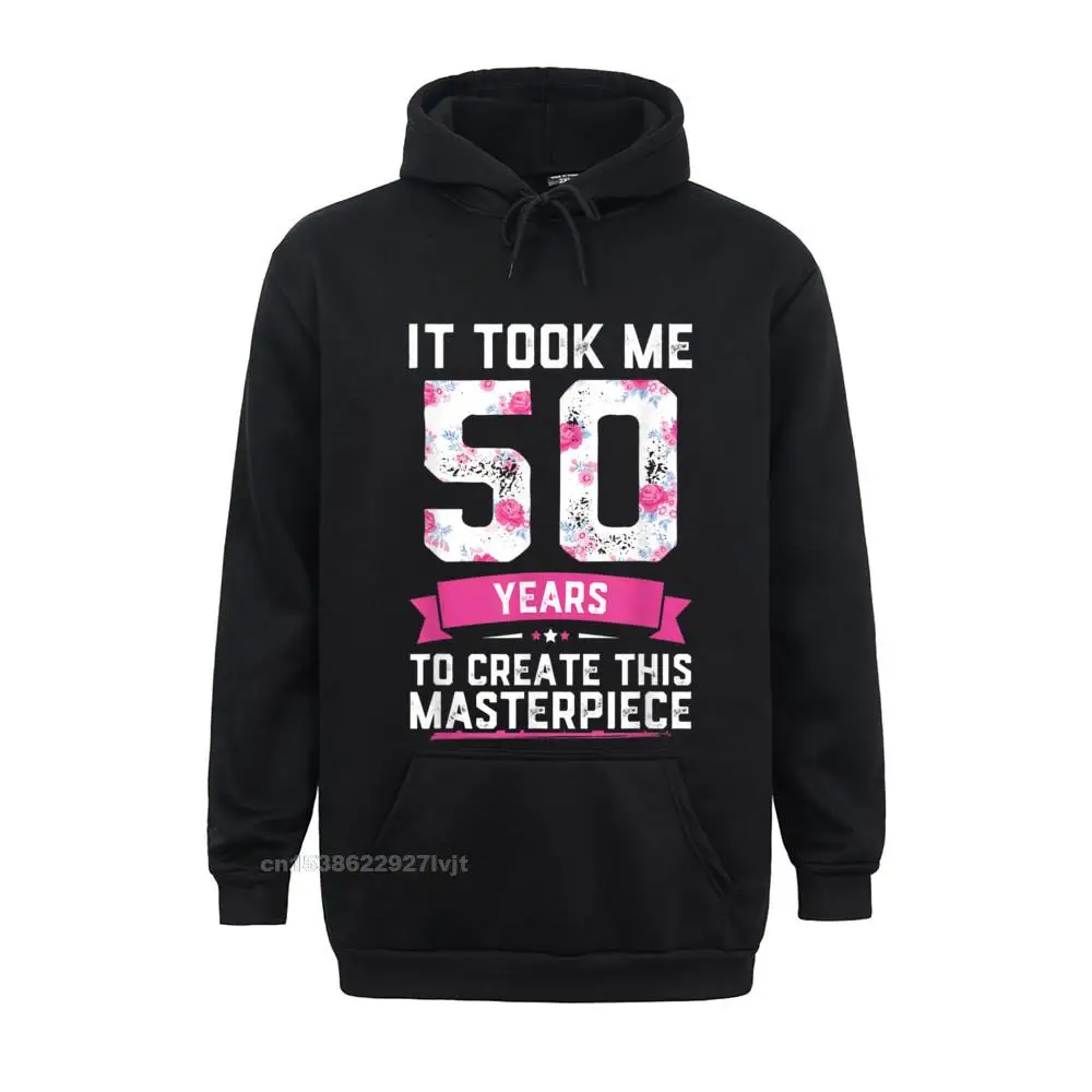 50th Birthday Gag Gifts Women Shirt Funny 50 Years Old Joke Hoodie Fitness Tight Hooded Hoodies Cotton Hoodies Men Customized