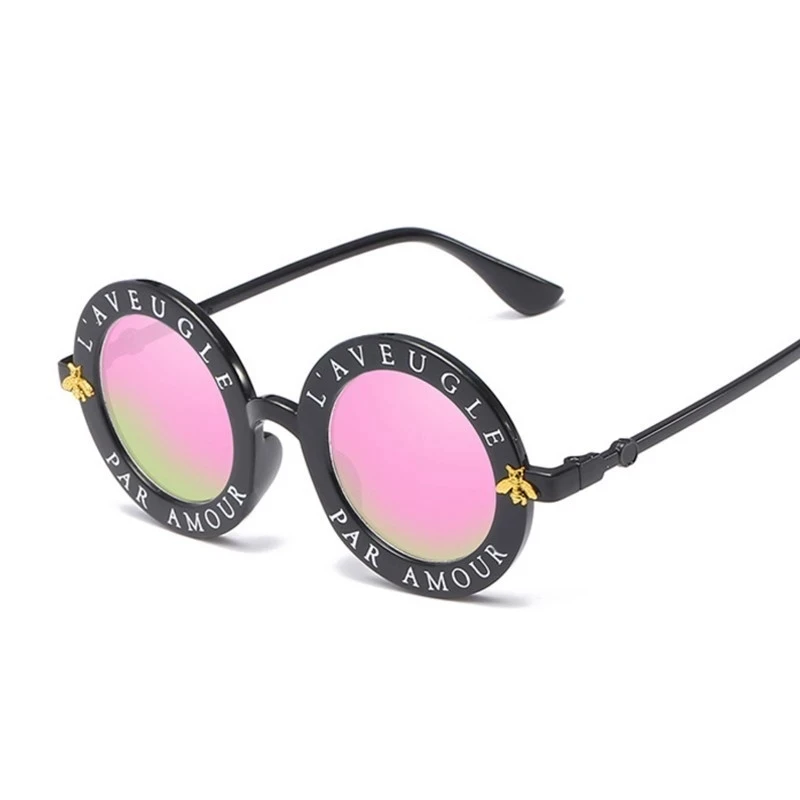 

Очки солнцезащитные женские круглые, небольшие винтажные брендовые солнечные очки с защитой от ультрафиолета, в металлической оправе, чёрн...