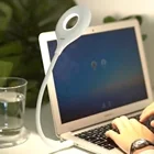 Настольная мини-лампа, свободно складываемая Светодиодная настольная лампа с USB-разъемом, портативный светодиодный ночник для спальни, настольная лампа, ночник для обучения
