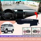 Для Toyota Land Cruiser Prado 120 J120 2003  2009 анти-скольжения приборной панели автомобиля крышка защитная накладка автомобильные аксессуары коврик от солнца