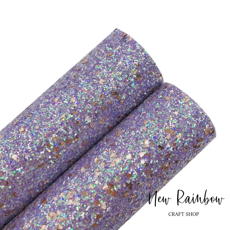 Новый лист радуги 30x2 2 см/A4 с фиолетовыми блестками мечты и одуванчиком из