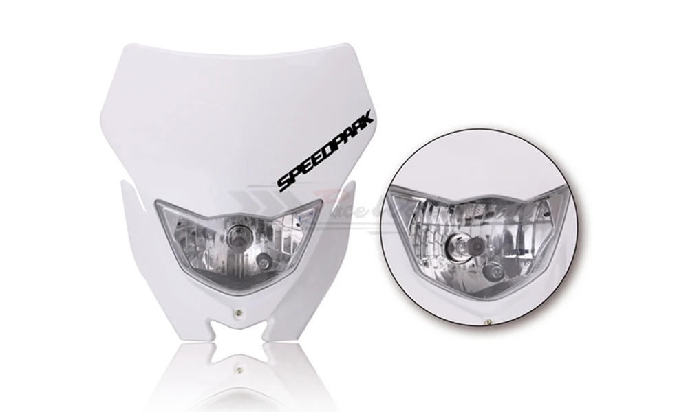 Для Yamaha Honda WR 450 250 YZ мотоцикл TTR внедорожный H4 фара эндуро супермото Байк фары для мотокросса обтекатель