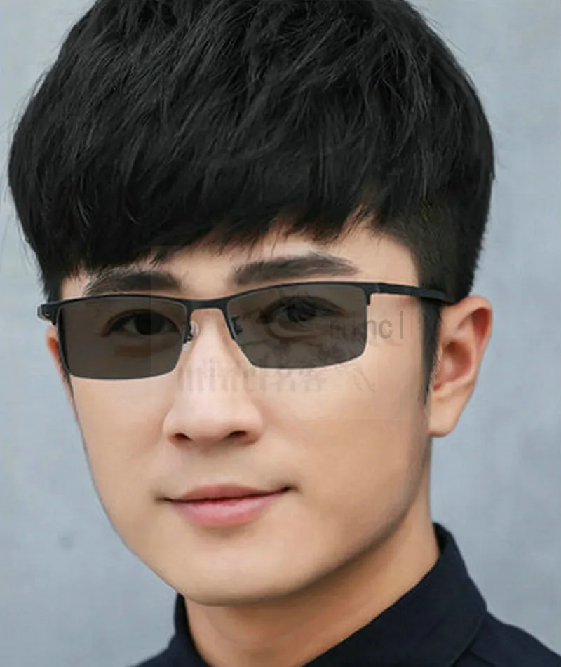 Фотохромная линза переходные деловые рамки модные очки для чтения мужские