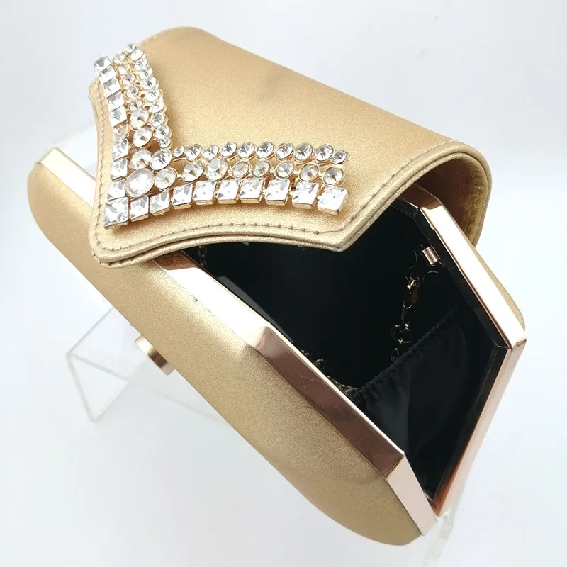 Комплект из туфель и сумочки розового цвета в нигерийском стиле вечерние