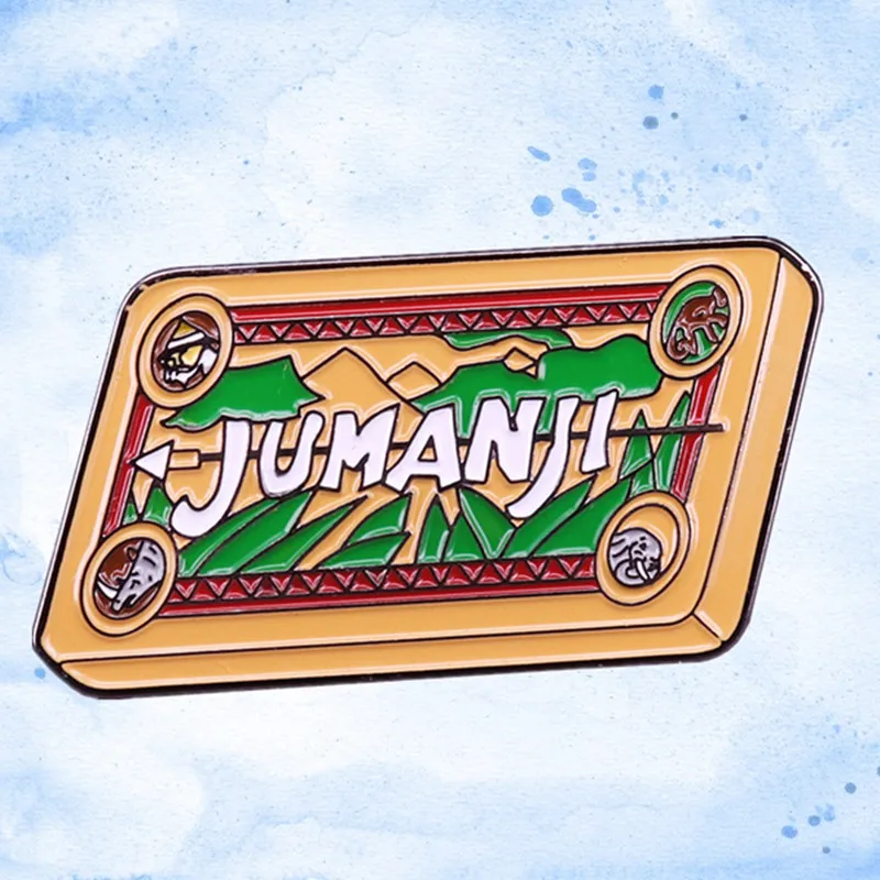 Брошь с эмалью в виде Робина Уильямса из фильма джунгли