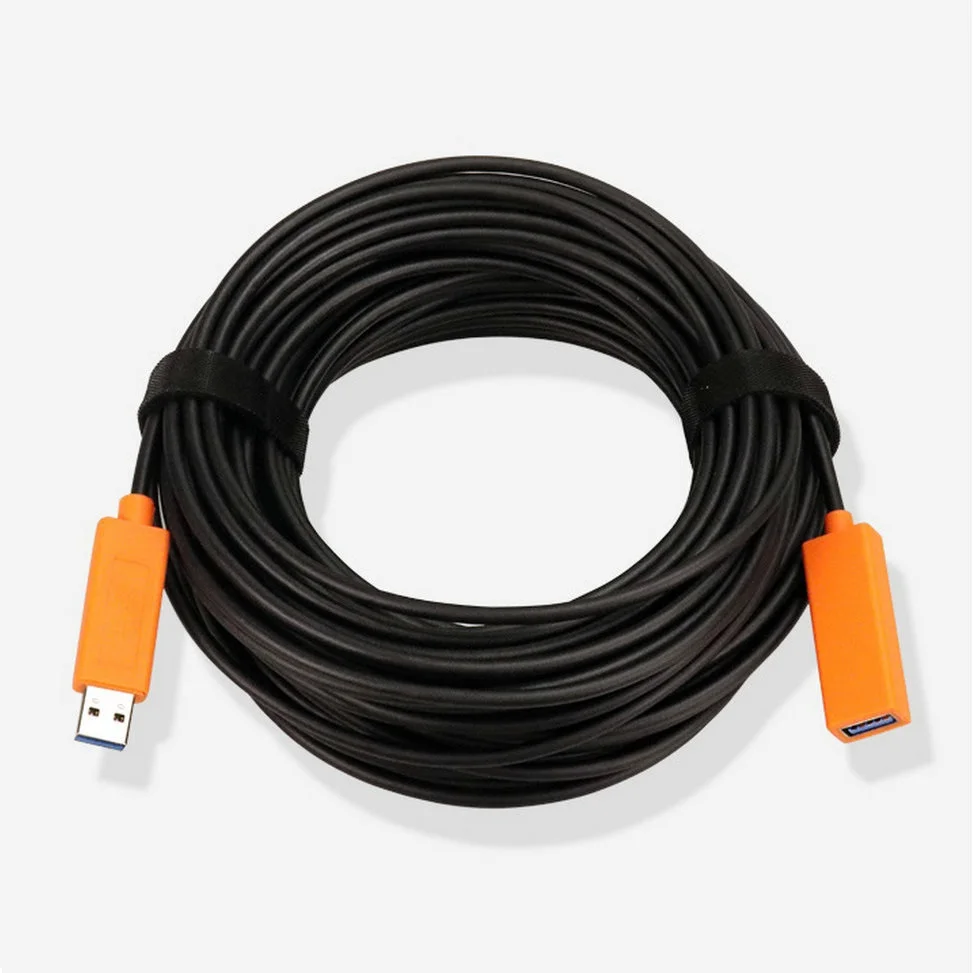 comprar EB-LINK 82ft/25M USB 3.0 Cabo De Extensão De Fibra Óptica De Alta Velocidade 5gpbs 5 Macho Para Fêmea Mini USB Para USB Cabo Extensor