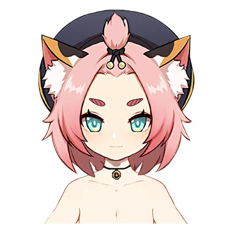 

Game Genshin Impact Diona Clothes Hangers Anime Model Toys Household Clothing Store Suit Hanger Model Toys
