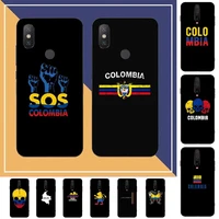 fhnblj colombia flag phone case for redmi note 8 7 9 4 6 pro max t x 5a 3 10 lite pro