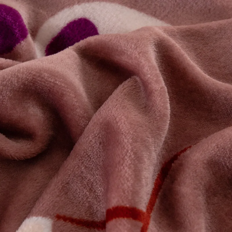 Брендовое недорогое Флисовое одеяло с мультяшным рисунком постельное белье