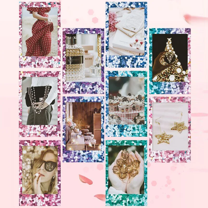 Новая пленка Confetti Fujifilm Instax Mini 10 100 листов для фотоаппарата FUJI Instant 9 8 + 7s 7c 70 90 25 SP 1