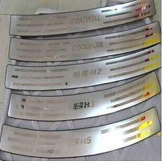 Для 2009 2012 Great Wall Haval/Hover H3 протектор заднего бампера из нержавеющей стали|rear bumper