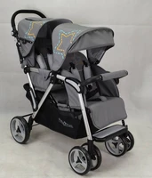 twin baby strollers can sit reclining high landscape folding shock absorbers light winter and winter double stroller