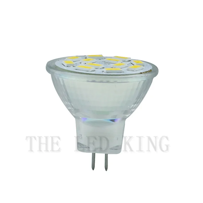 1 шт. сверхъяркий Светодиодный прожектор MR11 с регулируемой яркостью 12 В