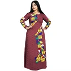 Женское длинное платье-Кафтан Eid White Djellaba, длинное платье в арабском и мусульманском стиле для женщин Caftan