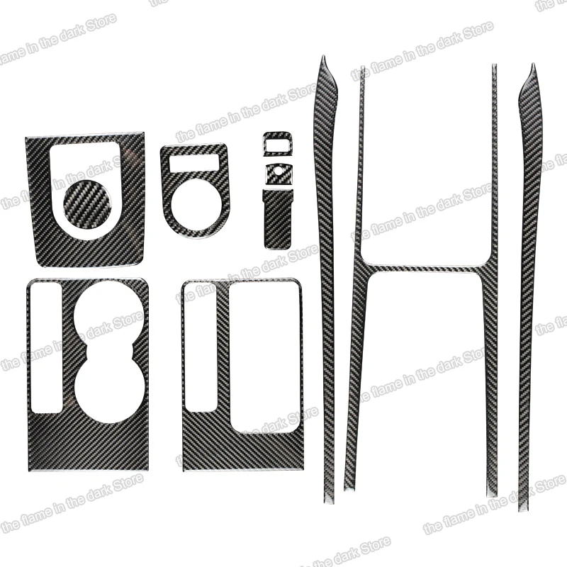 Накладки Lsrtw2017 из углеродного волокна Abs для центрального управления автомобилем
