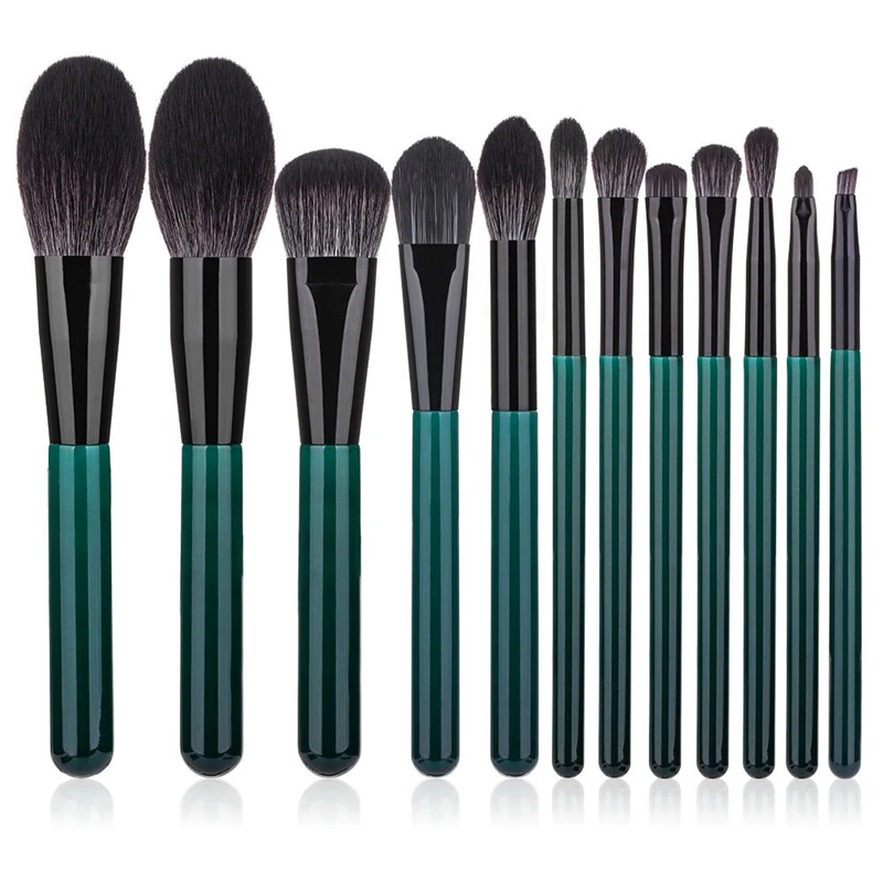 

12Pcs Makeup Brushes Set for Cosmetic Foundation Powder Blush Eyeshadow Eyeliner Blending Make Up Brush Beauty Tool