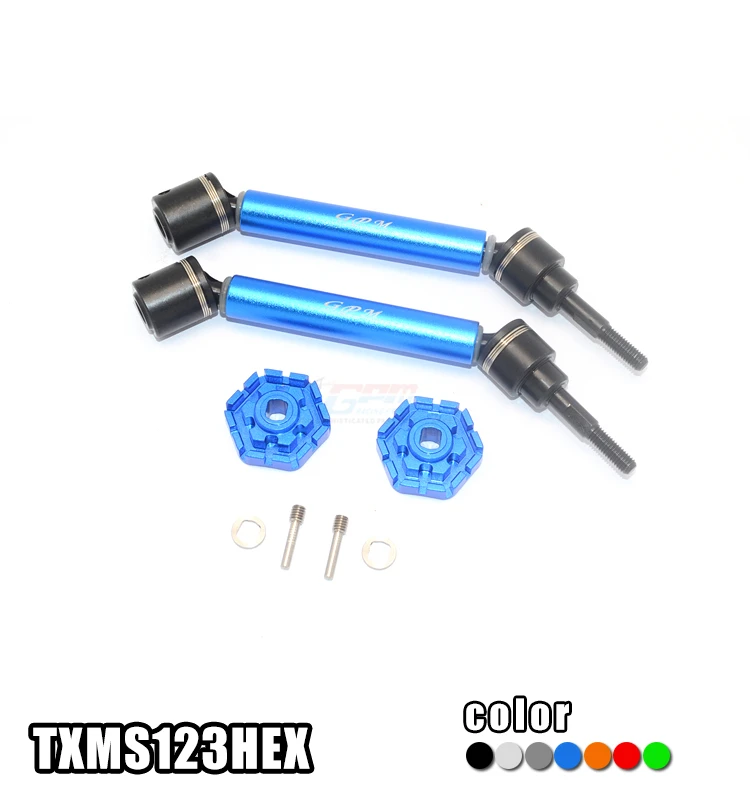 GPM TRAXXAS 1/10 MAXX 45 # закаленная стальная головка + корпус из алюминиевого сплава CVD