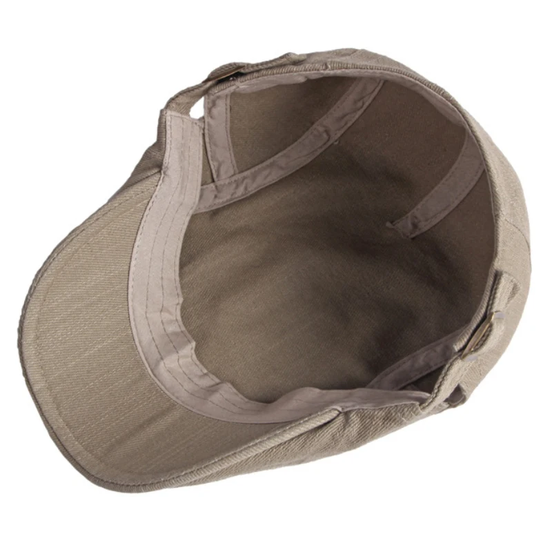 

HT3598 Beret for Men Women Spring Summer Cotton Beret Cap Vintage Adjustable Ivy Newsboy Flat Cap Retro Artist Painter Beret Hat