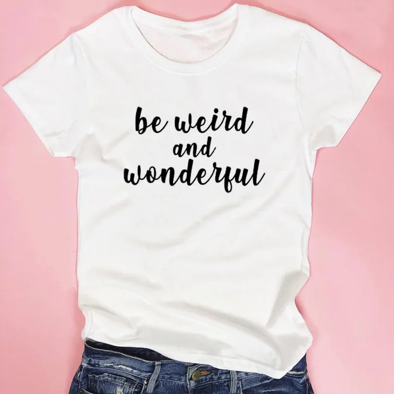 Хорошая женская летняя черно-белая футболка модная с буквенным принтом женские