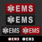 Светоотражающие нашивки EMS медицинской службы скорой помощи, фельдшерская тактическая Боевая эмблема в стиле милитари, светящиеся в темноте значки