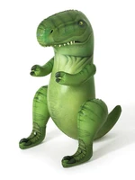 dinosaur water sprinkler toy inflatable t rex water toy for toddlers kids outdoor garden backyard pool water fun
