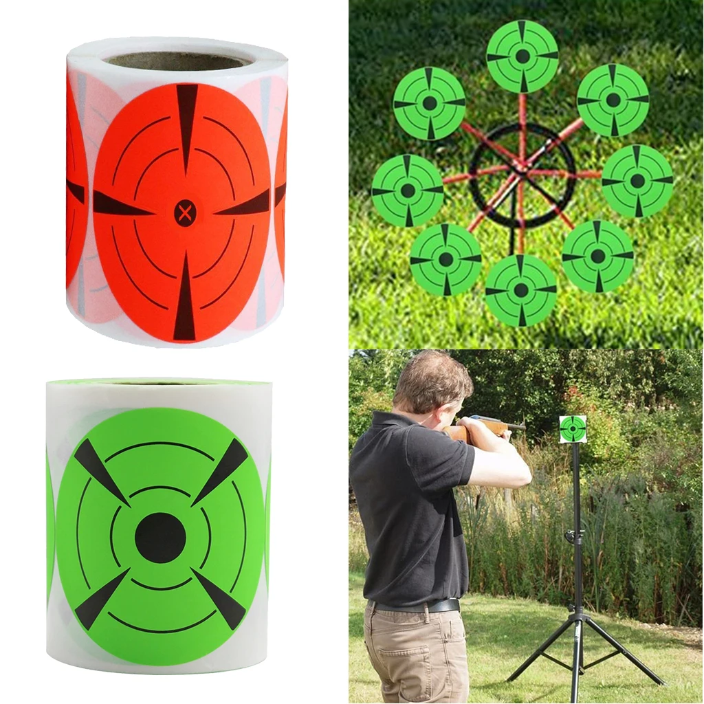 

Self-Adhesive Target Spots 3-inch/7.5cm - 125Pcs Stickers