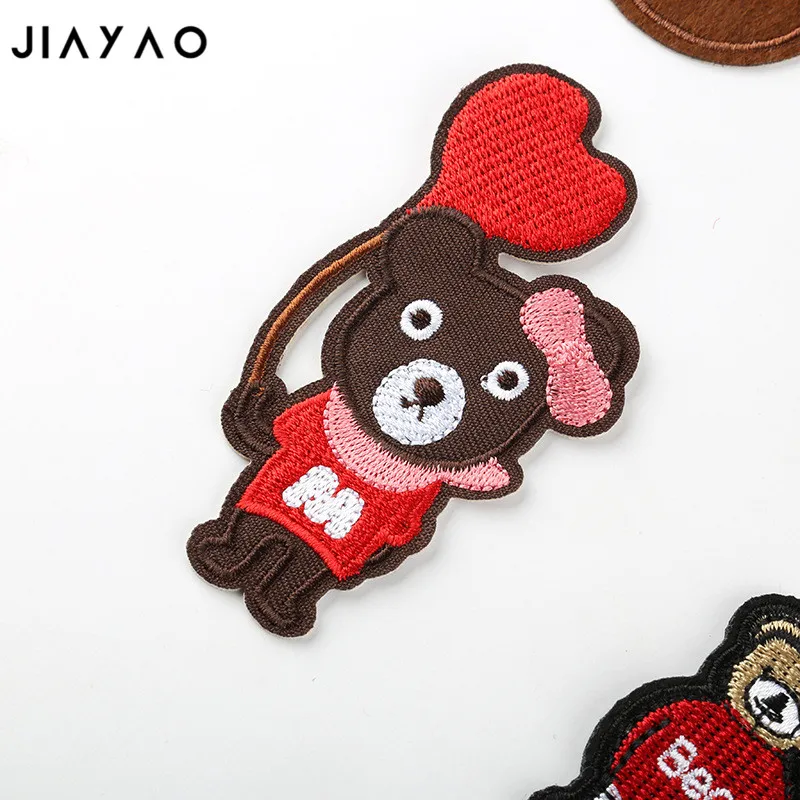 Вышитые патч и яркие с мультяшными вставками заплатка &quotмедведь&quot паста