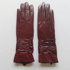 Женские зимние перчатки GOURS, черные перчатки из натуральной козьей кожи, со скидкой, KCL, 2019