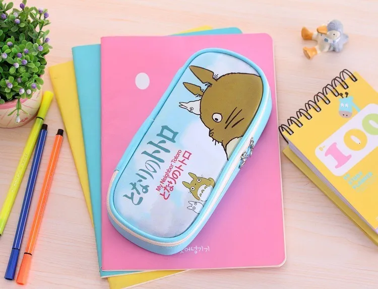 Чехол для карандашей totoro, kalem kutu papeleria, чехол для карандашей, милая сумка для карандашей, большая вместительность, plumier estojo de lapis, сумка для ручек