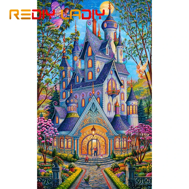 Наборы для вышивки хрустальными бусинами своими руками 24 1*39 5 см точная печать