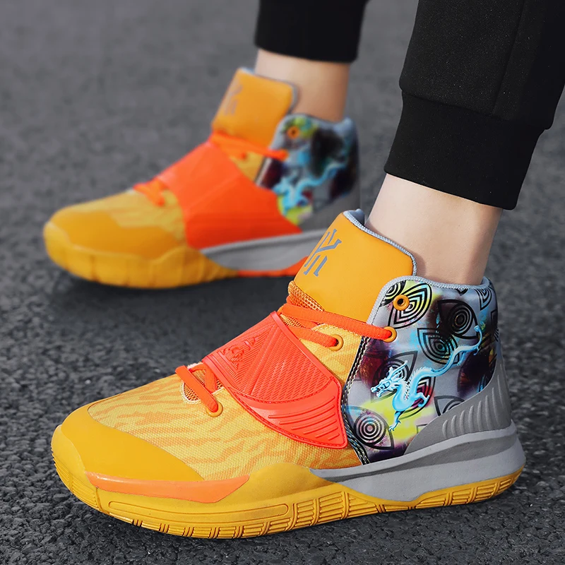 

Basketball Shoes Men Cushioning Hombre Athletic Mens Shoes Comfortable Couple Unisex Basketball Sneakers Zapatillas De Deporte