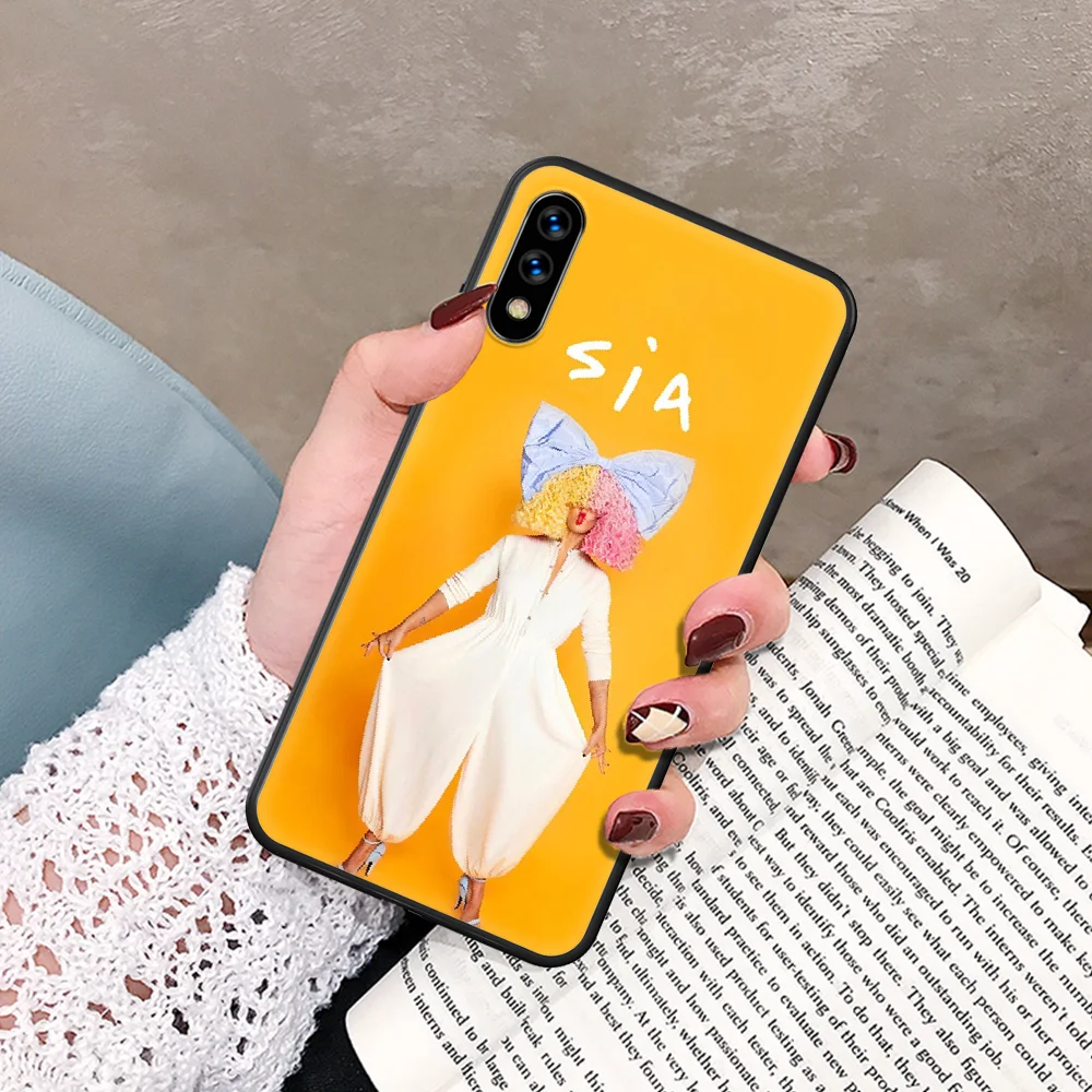 

Sia Kate Isobelle Furler Phone Case For Huawei Honor 6A 7A 7C 8 8A 8X 9 9X 10 10i 20 Lite Pro Play black Waterproof Silicone