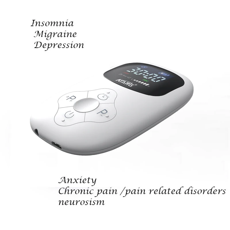 

Migraine Insomnia Depression Anxiety Treatment Health Care CES Cranial Electrotherapy Stimulation Sleep Insomnia Device
