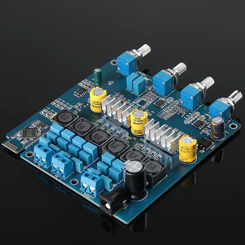 

New TPA3116 2.1 50WX2+100W Bluetooth CLASS D POWER Amplifier Board Audio Module