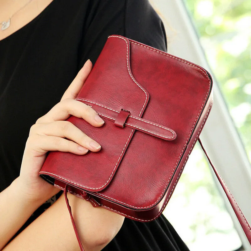 2019 горячее поступление Женская однотонная мини сумка через плечо из