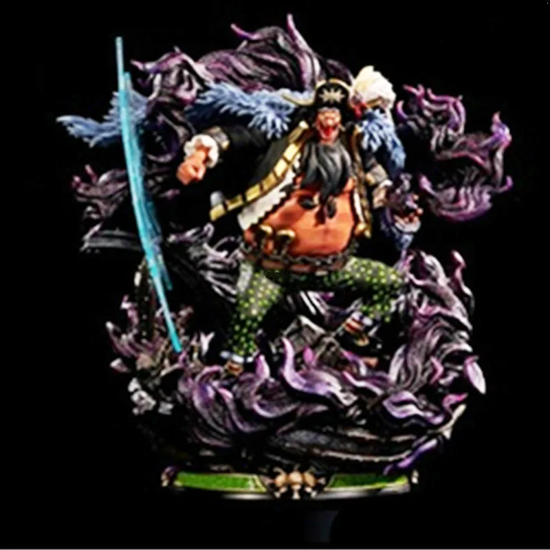 Цельная статуя Маршалла D учить бюст Черная Борода Пираты полный длинный портрет