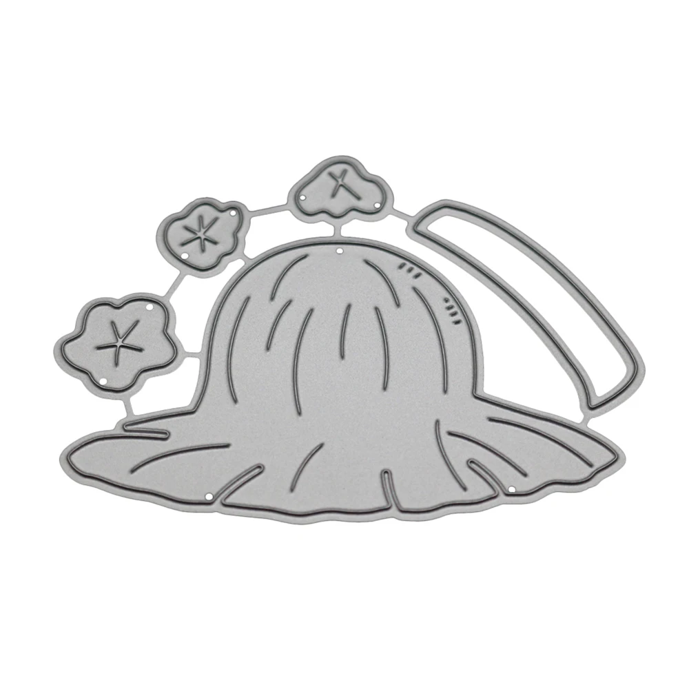 Соломенная шляпа штамповки ручной работы металла резки тиснение штампы для DIY