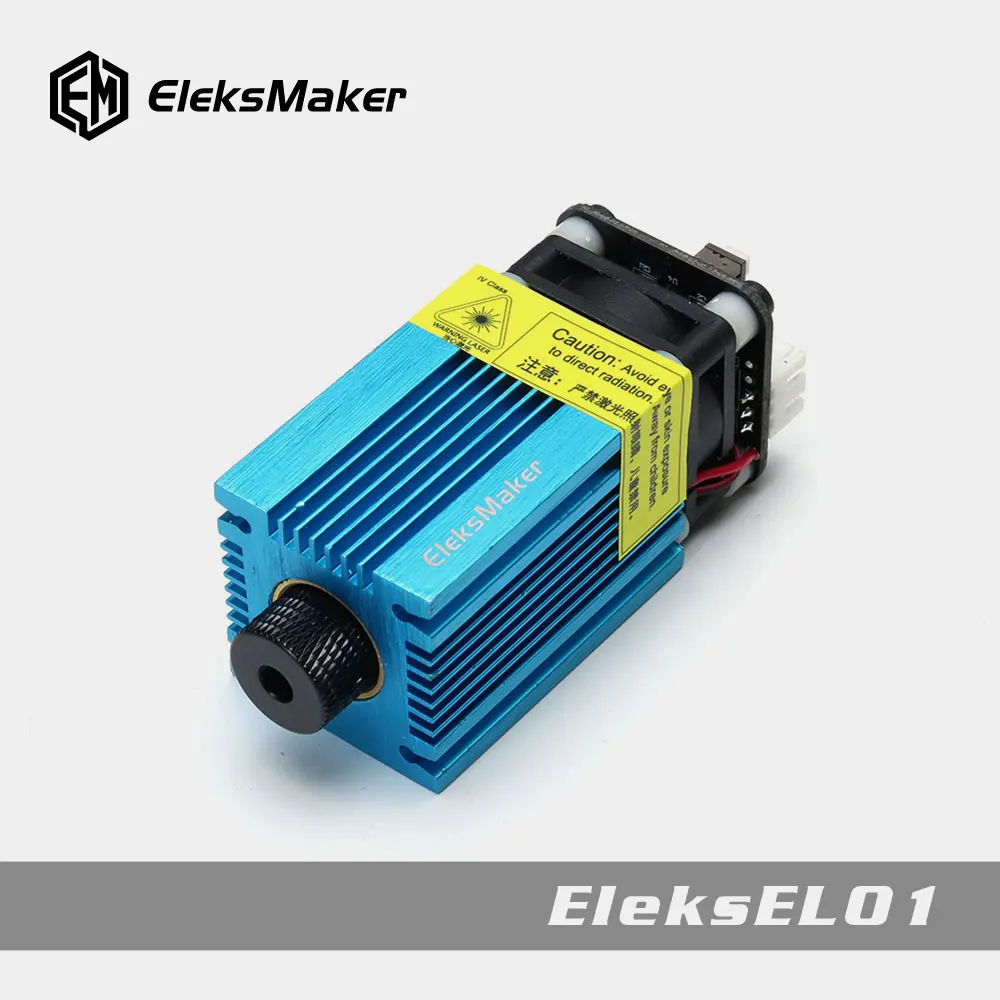 EleksMaker EL01 500mW/1600mW/2.5mW Blue Violet Laser Module PWM Modulation 2.54-3P DIY Engraver