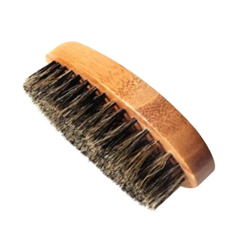 Щетка для бороды в стиле милитари с деревянной ручкой | Красота и здоровье