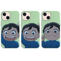 ousama ranking of king anime manga cartoon phone case green color for iphone 13 12 11 mini pro max x xr xs 8 7 6 plus cover