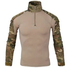 Военная тактическая футболка, быстросохнущая, камуфляжные рубашки с длинным рукавом, для охоты, кемпинга, походов, топы, военная боевая одежда