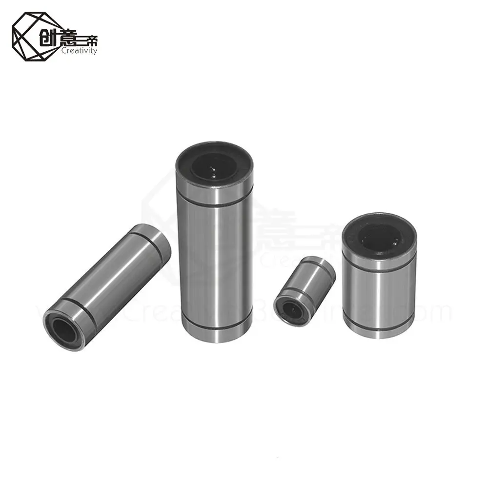 

3d Printer part Linear Bearings LM6LUU/LM8LUU/LM10LUU/LM6UU/LM8UU Bush Bushing Aluminum Linear Bushing CNC Linear Shaft Ball