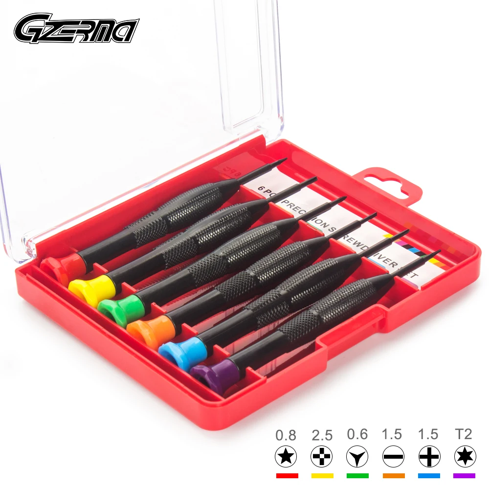 Набор прецизионных отверток 6 шт. набор инструментов для ремонта с несколькими