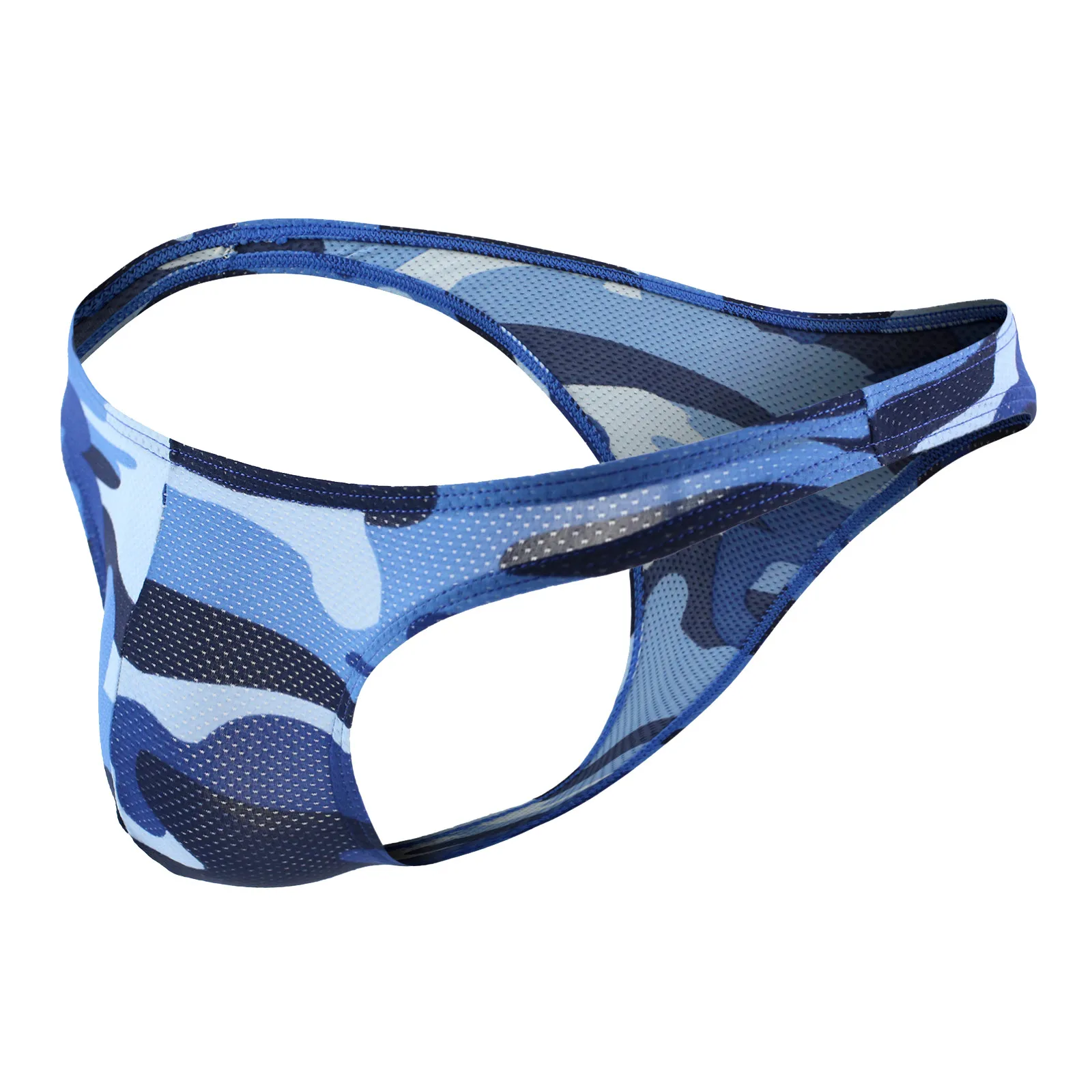 

Sexy Mens Thongs Camouflage G-string Underwear Gay Pouch Bulge Jockstrap Low Waist Briefs Mens Tanga Bikinis Sissy Panties Under