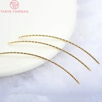87910pcs length 67mm 24k gold color brass arcuated rod charms pendants high quality diy accessories jewelry findings