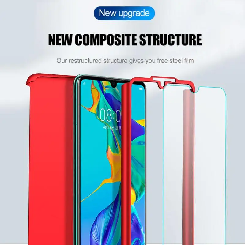 360 full body protective case for samsung galaxy s20 ultra s10 lite s10e s9 s8 pius a20e a21s a31 a30s a51 a71 cover with glass free global shipping