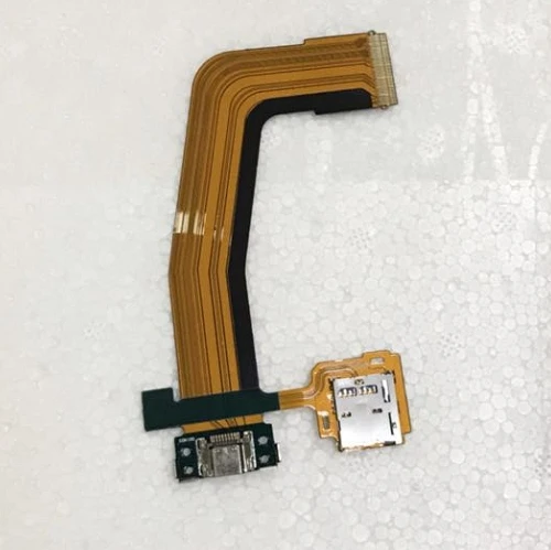 

Usb-разъем для зарядки Samsung Galaxy Tab S 10,5, T800, T805, 10 шт., гибкий кабель с держателем карты памяти Micro SD