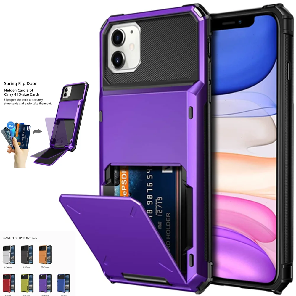 Чехол кошелек для iPhone SE 2020 SE2 11 11Pro MAX 2019 с отделением кредитных карт Pro чехол