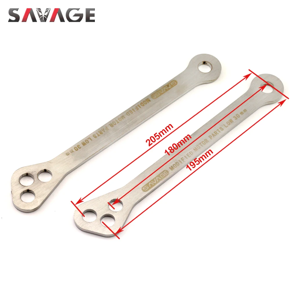 

Lowering Links Kit For SUZUKI GSXR1000 05-06 GSX 600 750 KATANA GSX650F GSX1250FA Motorcycle Rear Cushion Lever Suspension Drop